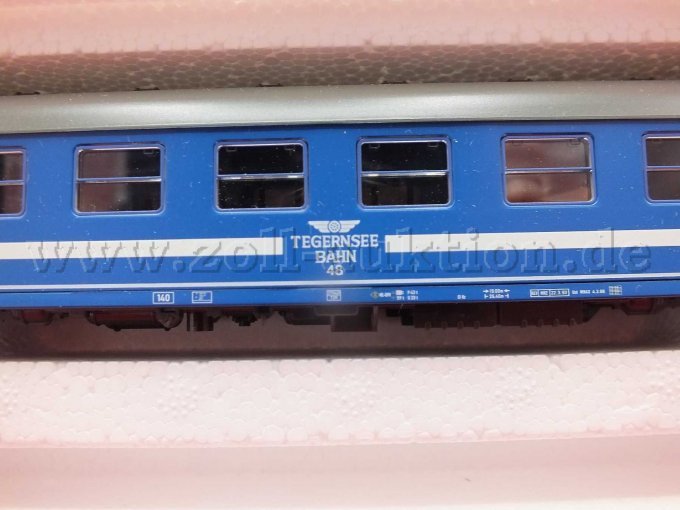 Detailansicht des Personenwagens mit Wagennummer 48