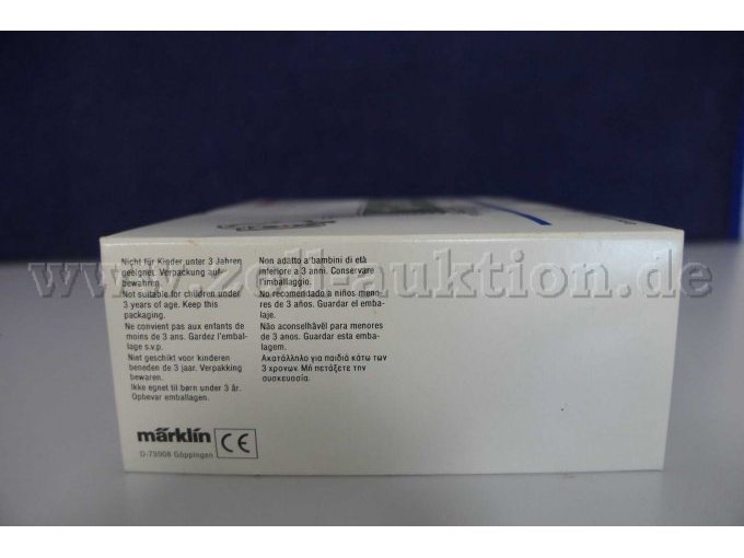 Seitenansicht links OVP mit CE-Kennung