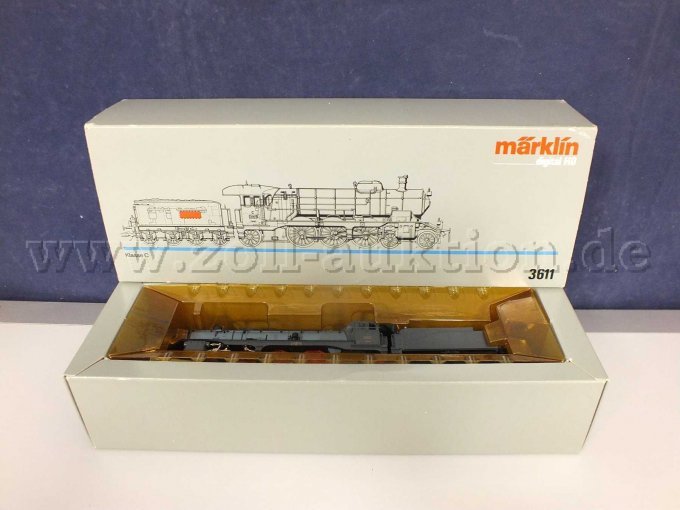 Gesamtansicht der Auktion Dampflok Klasse C der K.W.St.E Spur H0 in OVP