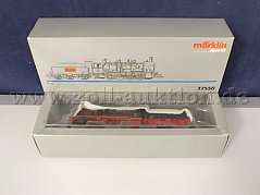 Gesamtansicht der Auktion Märklin Dampflokomotive 55 der DB, Spur H0 in OVP