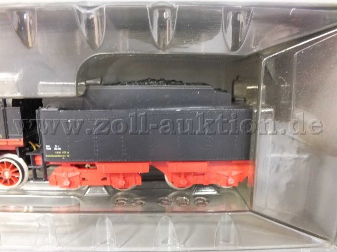 Detailaufnahme des Tender im Blister