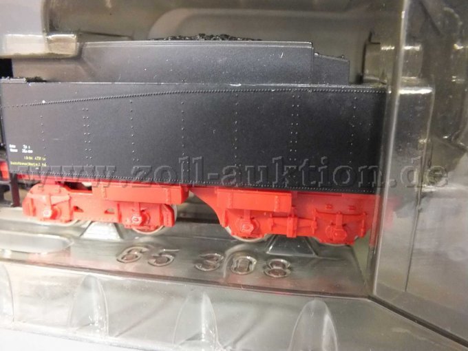 Seitliche Ansicht des Tender im Blister