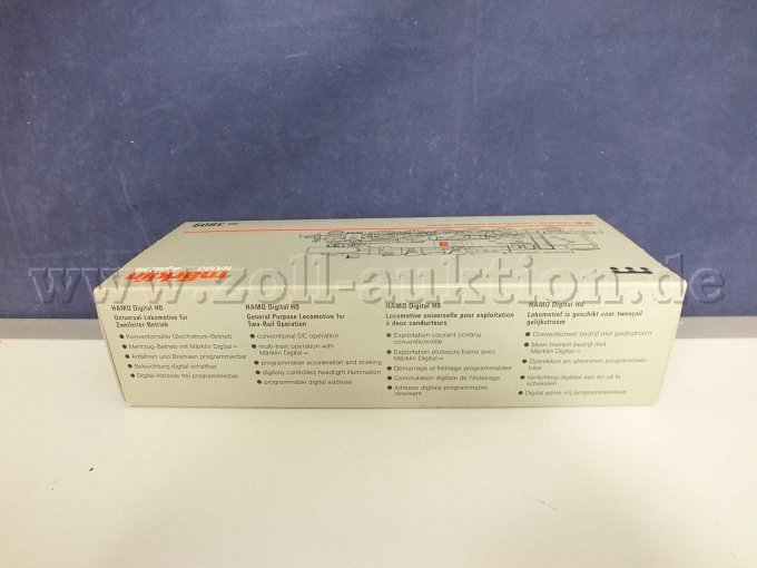 Seitenansicht der Umverpackung liegend von oben