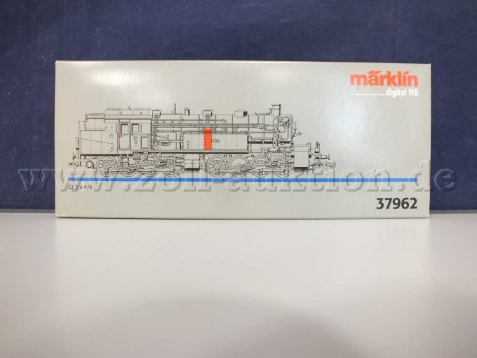 Vorderansicht der Verpackung mit Beschädigungen