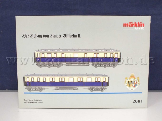 Ansicht der Auktion von vorne in OVP