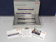 Gesamtansicht des Hofzuges von Kaiser Wilhelm II. (2681) mit Zubehör