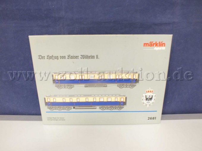 Ansicht der Auktion von vorne in OVP