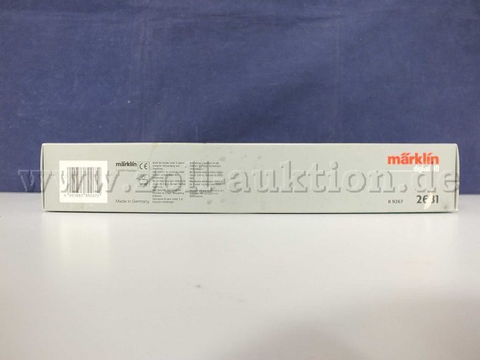 Seitliche Ansicht der OVP von links mit CE-Kennung