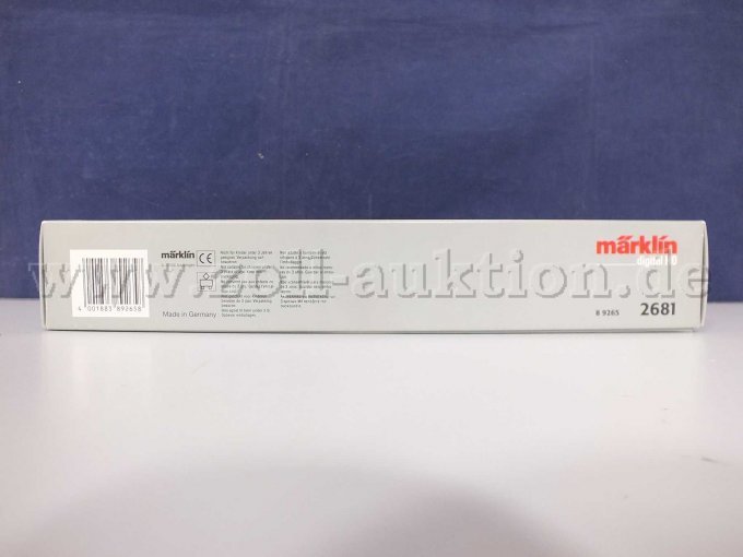 Seitliche Ansicht der OVP von links mit CE-Kennung