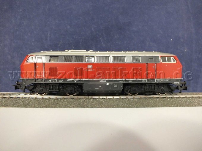 1 "Märklin" diesellocomotief BR 216 van de DB, spoor H0 in originele verpakking – foto 9 – kavel bij Zoll-Auktion, Paderborn