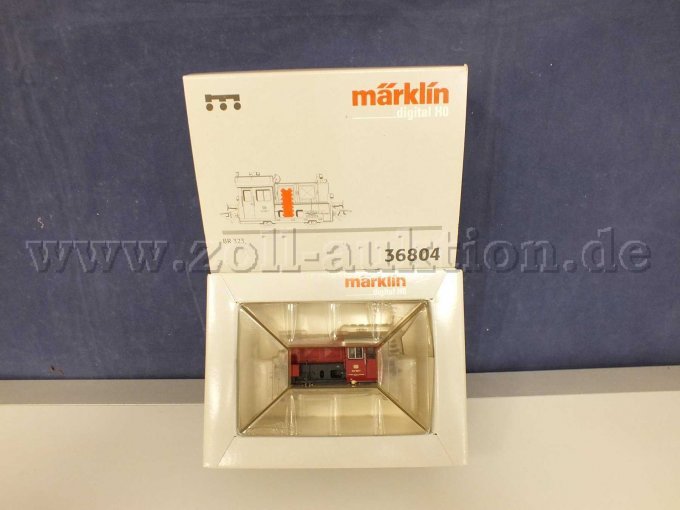 Ansicht Köf BR 323 in der geöffneten Verpackung