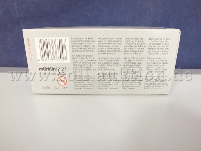 CE- Kennung und Beschreibung von Märklin