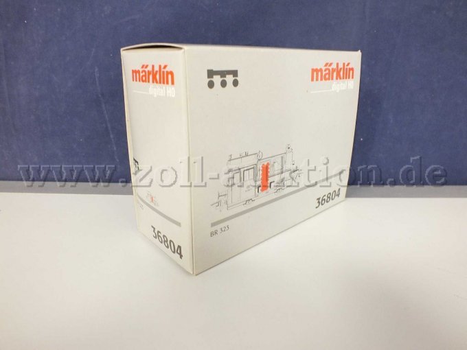 Seitliche Ansicht der OVP mit Typenangabe und kleinen beispielhafte Beschädigung