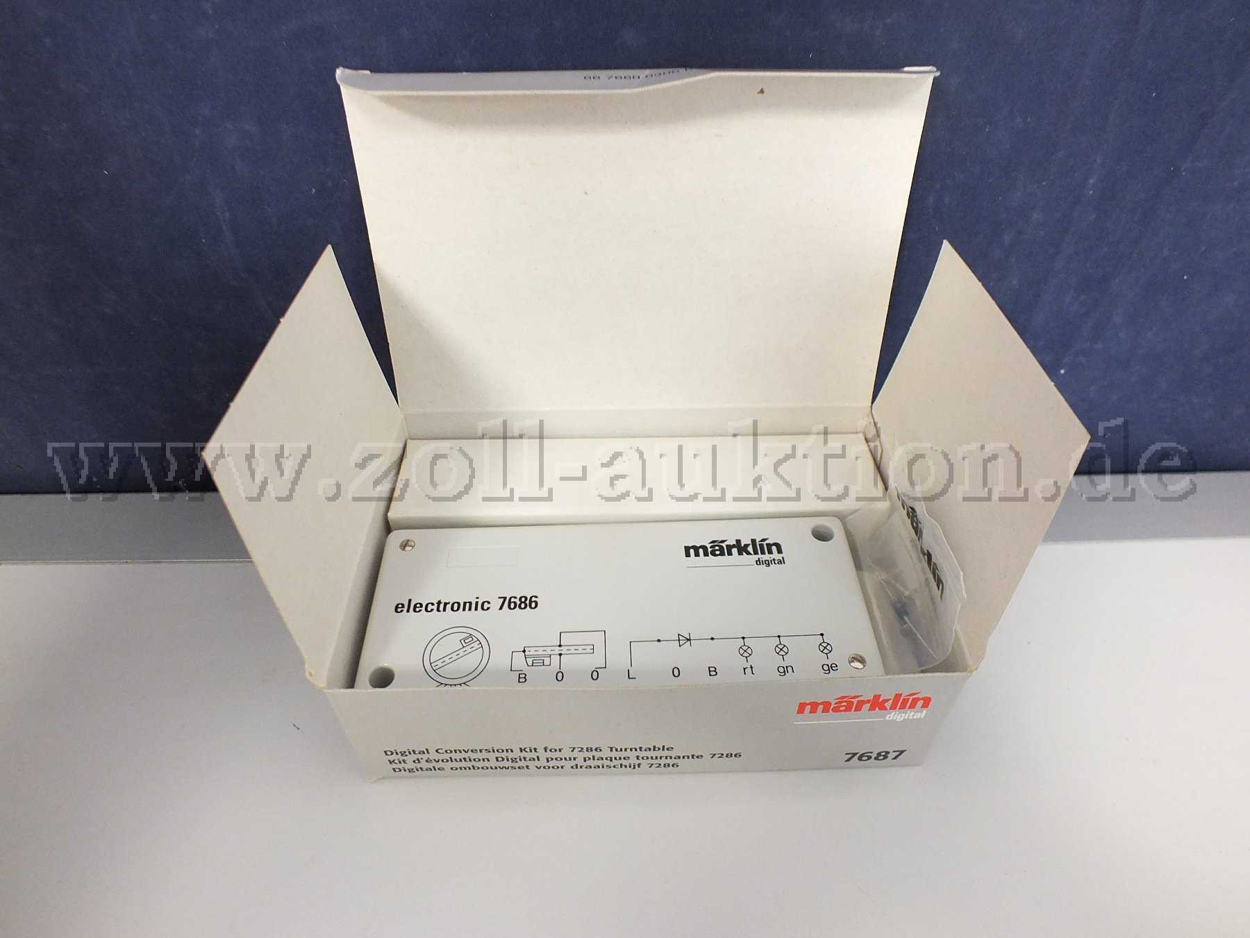 Gesamtansicht der Auktion Märklin 7687 Digital-Nachrüstsatz zu 7286 H0