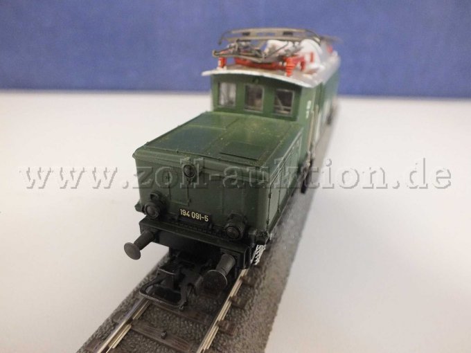 Ansicht der Lok von hinten