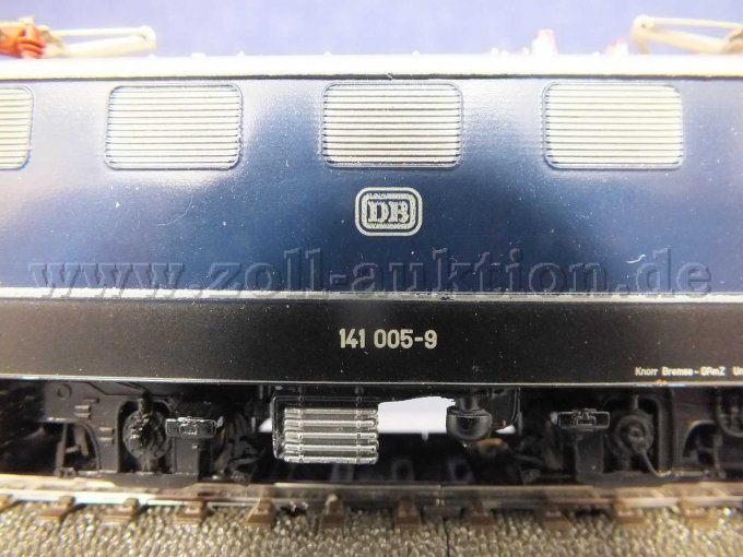 Aufnahme der Betriebsnummer der E-Lok BR 141