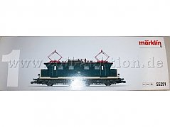 Vorderansicht Verpackung Märklin E-Lok BR 144