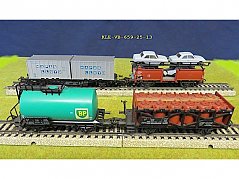 4teiliges Güterwagenset