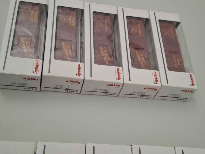 Etiketten der einzelnen Wägen (2)
