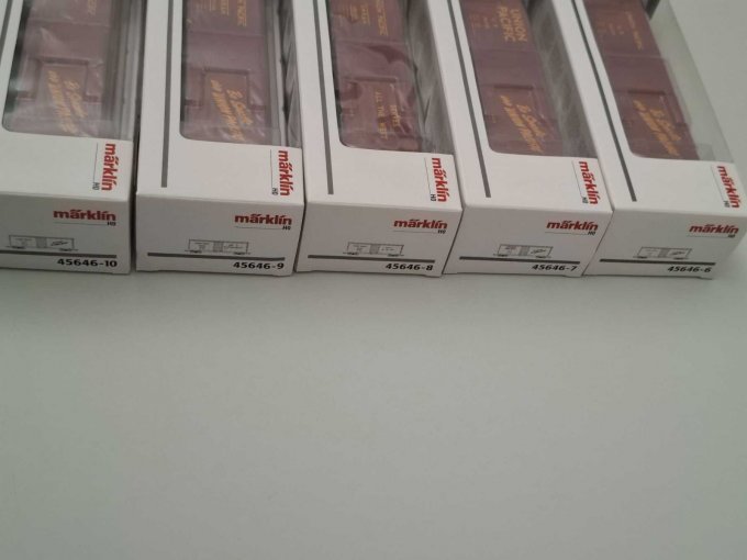 Etiketten der einzelnen Wägen (1)