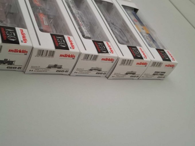 Etiketten der einzelnen Wägen (2)