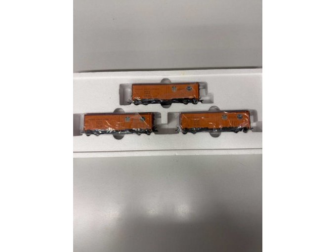 Waggons in Verpackung