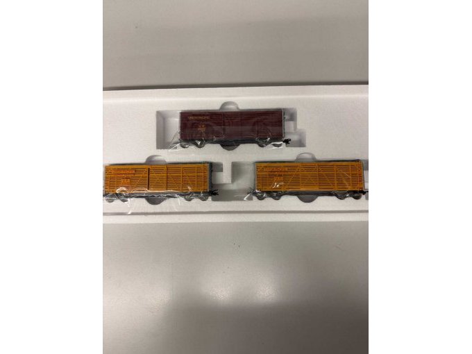 Waggons in Verpackung