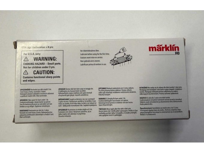 Verpackung von hinten