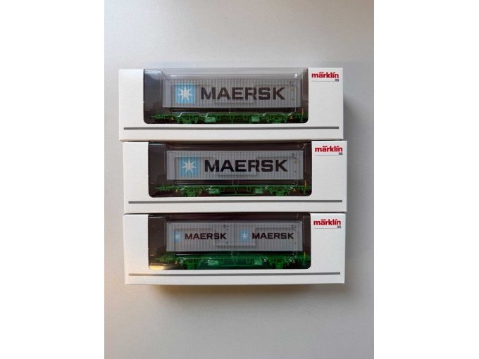 Waggons in Verpackung