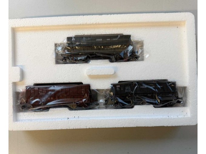 Waggons in Verpackung