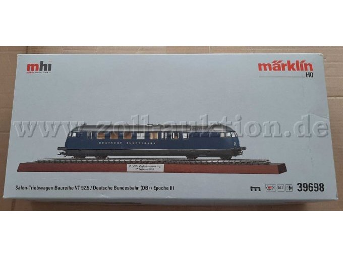 Originalverpackung Märklin 39698 Vorderseite