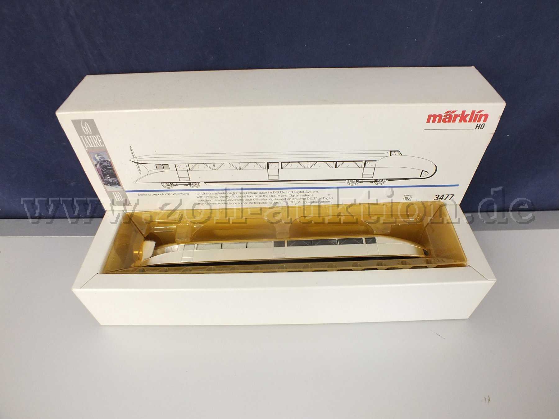 Gesamtansicht der Auktion,Schienenzeppelin "Kruckenberg", Spur H0 in OVP