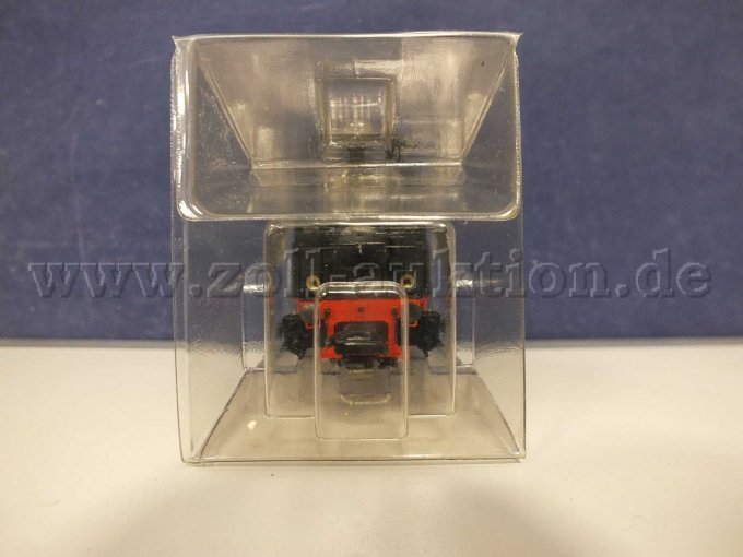 Detailaufnahme der Tenderlokomotive BR 98  von vorne im Blister