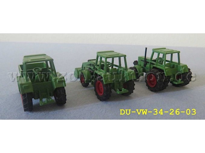 1 Märklin Traktorenset Fendt 1892 (3 Modelle) Maßstab 1:87 – foto 5 – kavel bij Zoll-Auktion, Emmerich am Rhein