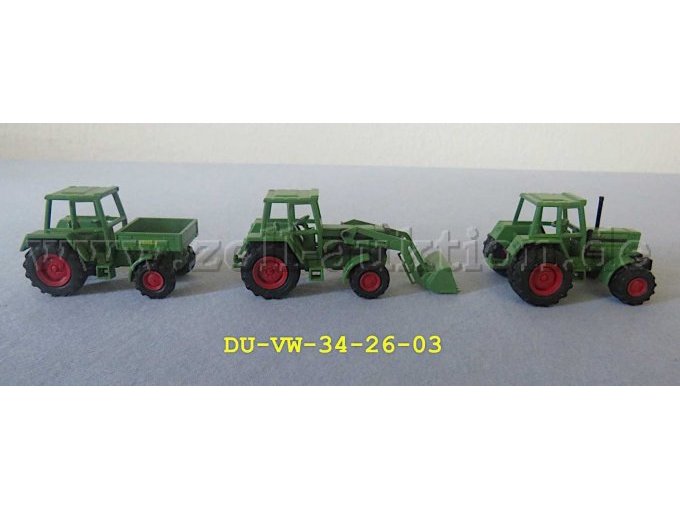 1 Märklin Traktorenset Fendt 1892 (3 Modelle) Maßstab 1:87 – foto 3 – kavel bij Zoll-Auktion, Emmerich am Rhein