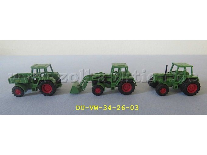 1 Märklin Traktorenset Fendt 1892 (3 Modelle) Maßstab 1:87 – foto 2 – kavel bij Zoll-Auktion, Emmerich am Rhein