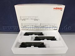 Gesamtansicht der Auktion Wagen-Set Kohlentrichterwagen