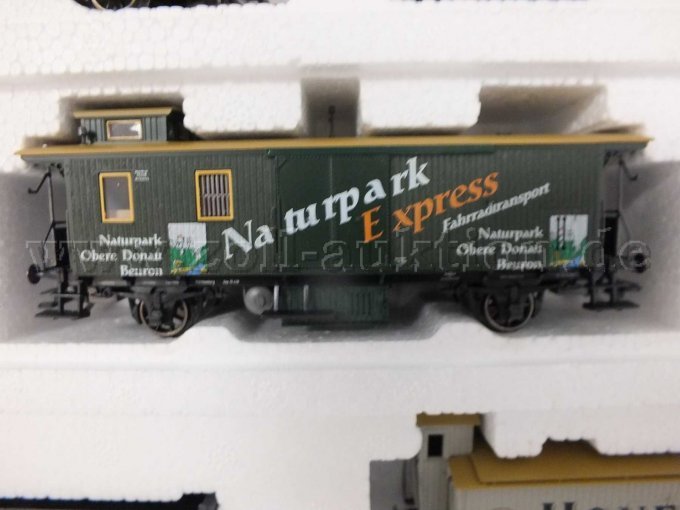 Detailaufnahme Gepäckwagen Naturpark Express