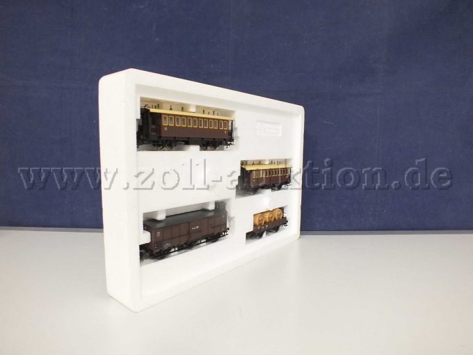 Seitliche Ansicht des Sets in der Umverpackung