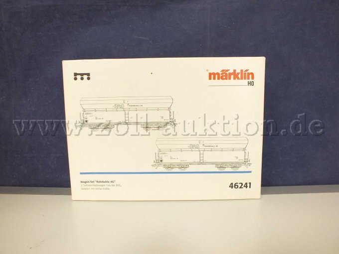 Ansicht der Vorderseite der OVP mit Beschädigungen