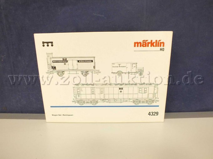 Ansicht der Vorderseite der OVP mit Beschädigungen