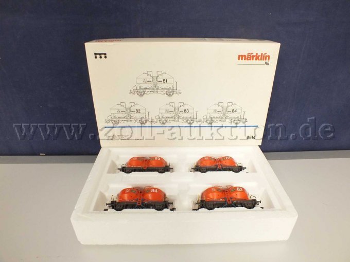 Gesamtansicht der Auktion Wagen-Set