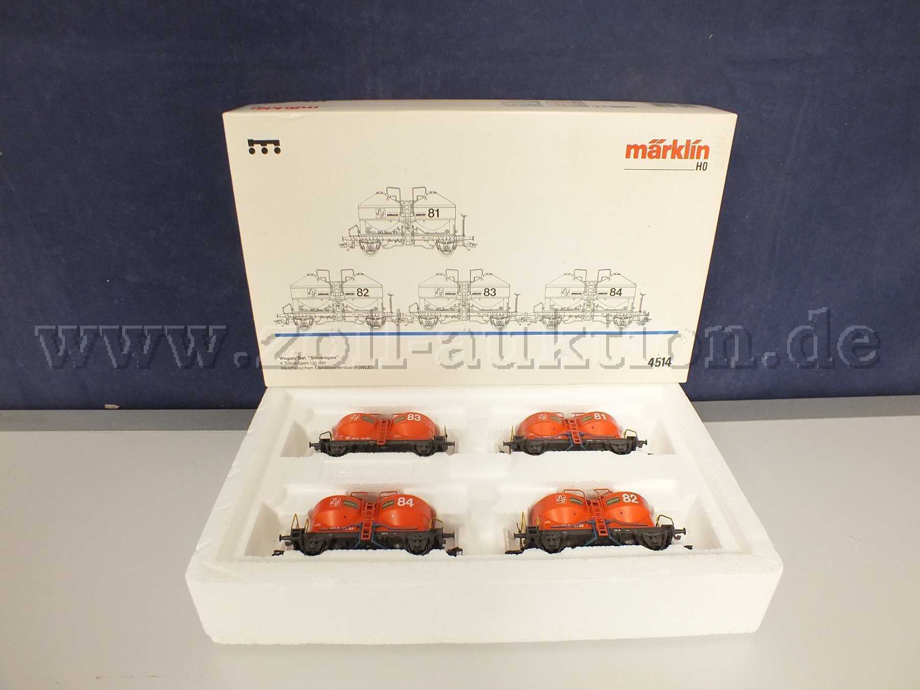 Gesamtansicht der Auktion Wagen-Set