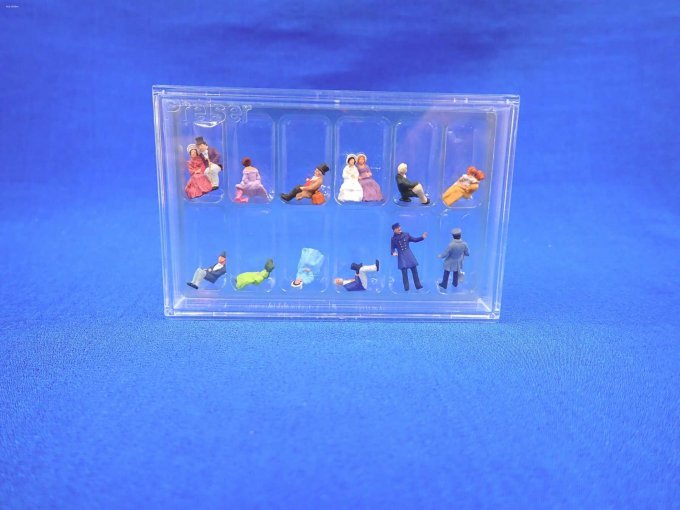 Miniatur-reisende andere Seite