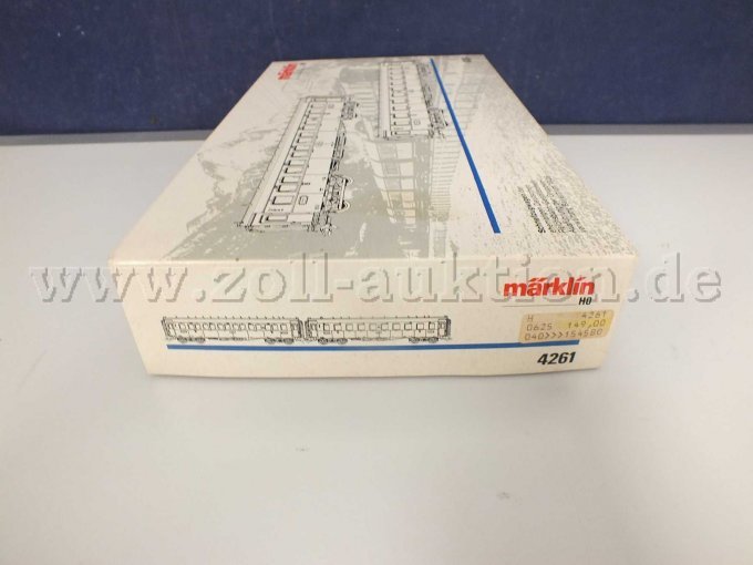 Seitliche Ansicht der OVP von Links liegend mit Beschädigung