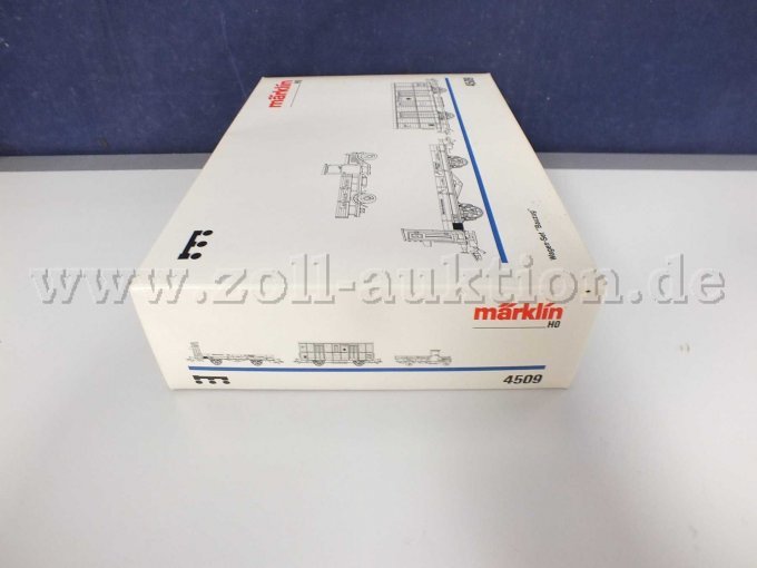 Seitliche Ansicht der OVP von links liegend mit Beschädigung