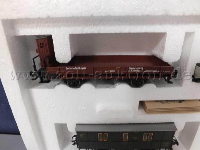 Detailaufnahme Niederbordwagen mit Bremserhaus