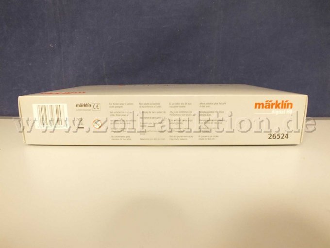 CE- Kennung und Angaben von Märklin