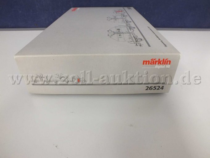 Seitliche Ansicht der OVP von links liegend mit Beschädigung