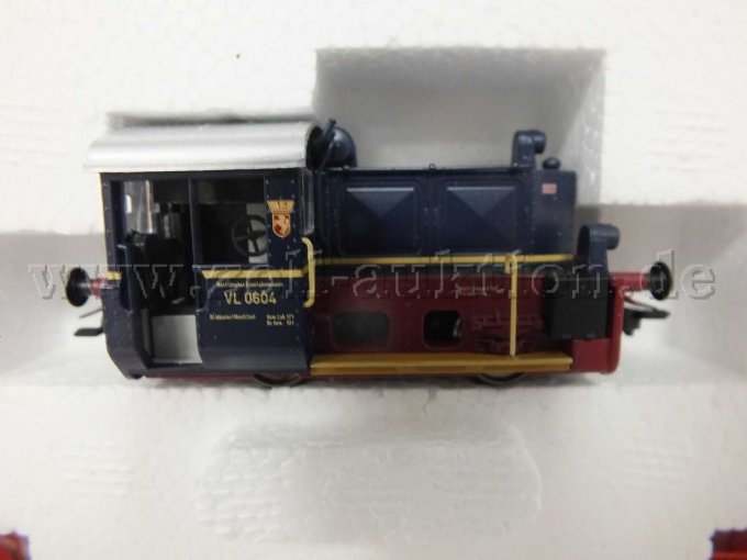 Detailaufnahme Kleinlokomotive VL 0604 der Westfälischen Landes-Eisenbahn (WLE)